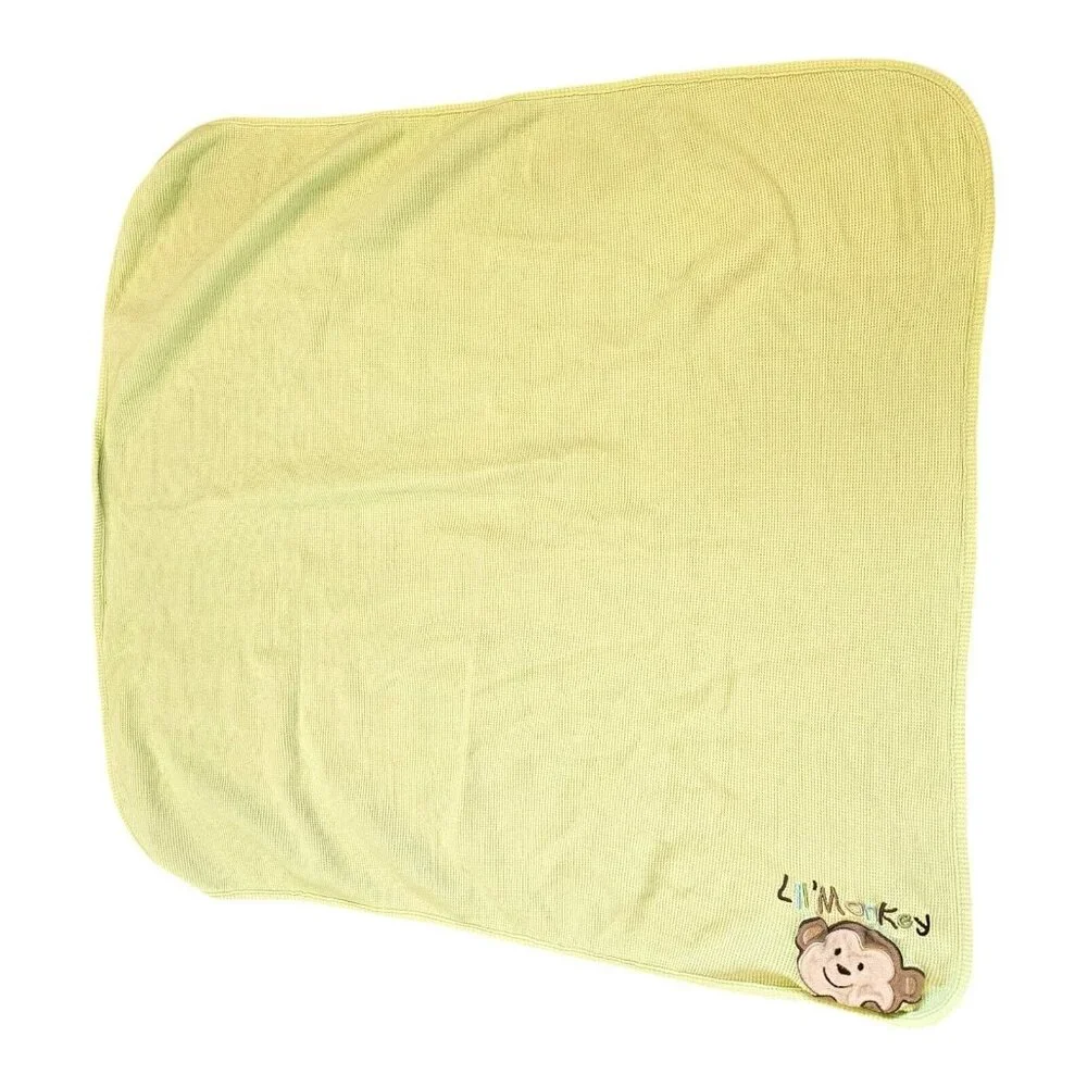 Just Born Green Baby Blanket 